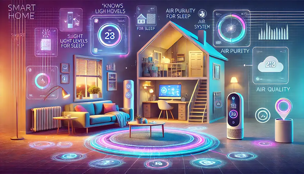 maison intelligence (smart homes) illustration