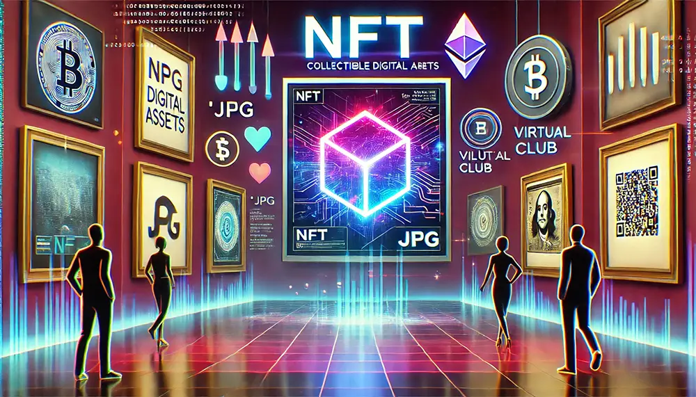 galerie de NFT virtuelle