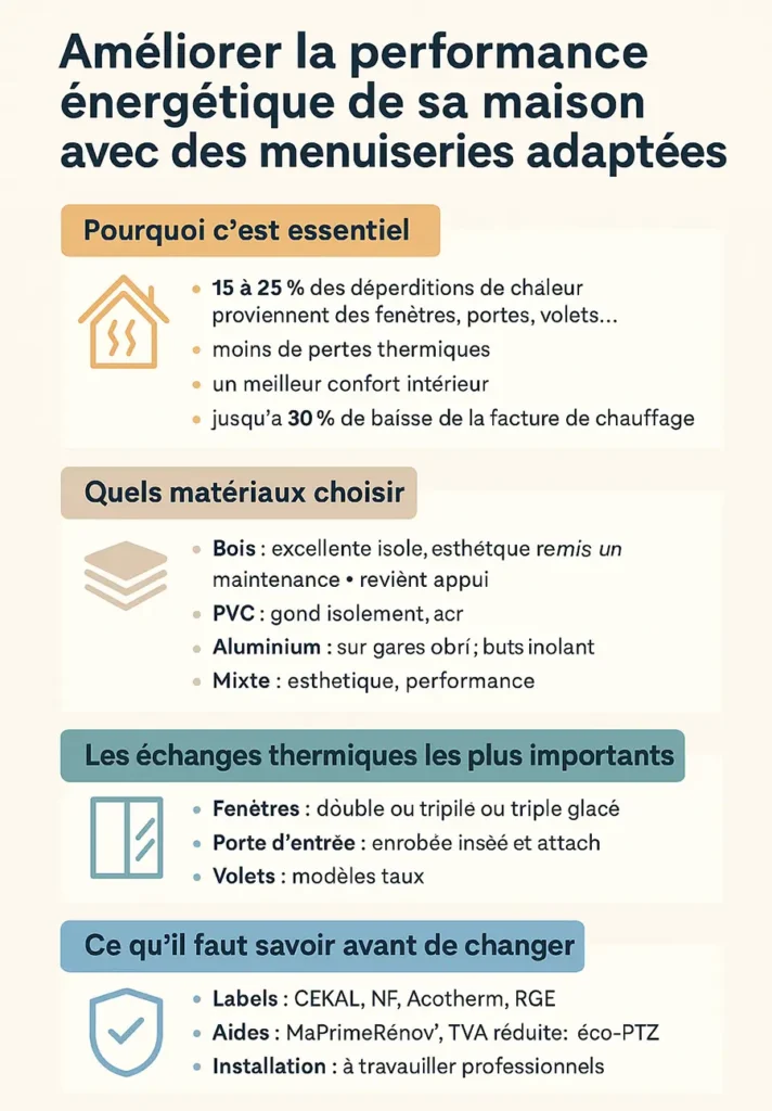 infographie performance énergétique