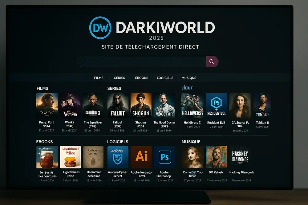 Darkiworld derniere adresse du site de téléchargement direct