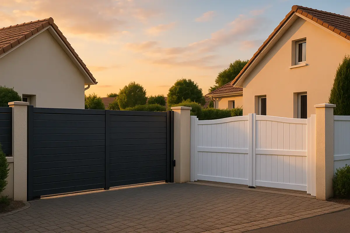 portail alu et portail PVC