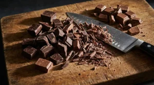 Incorporer le chocolat haché