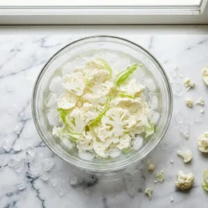 Préparer les sommités crues