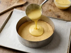 Assemblage et cuisson du flan